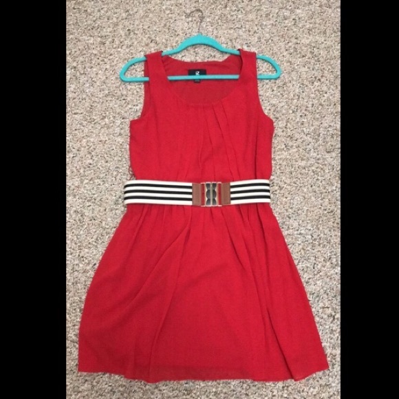 kohls red dress